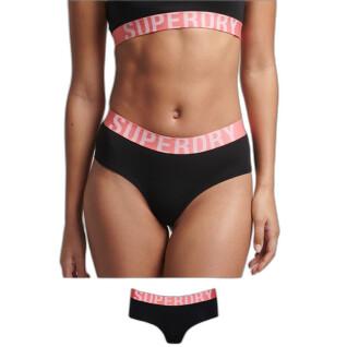 Women's low-rise panties Superdry Large logo