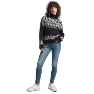Women's loose-fitting jacquard sweater Superdry Vintage