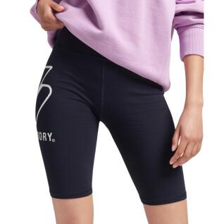 Cycling shorts for women Superdry Sportstyle Logo