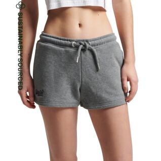 Organic cotton and jersey shorts for women Superdry Vintage Logo