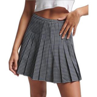 Mini skirt pleated woman Superdry Vintage