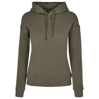 Women's hooded sweatshirt Urban Classics organic (large sizes)