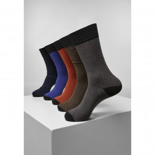 Socks Urban Classics stripes and dots (5pcs)