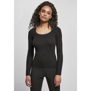 Women's sweater Urban Classics wide neckline