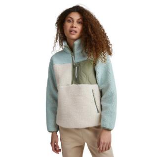 Women's half-zip fleece with long sleeves TheJoggConcept Jcberri