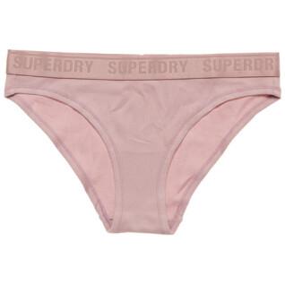 Organic cotton ribbed panties for women Superdry