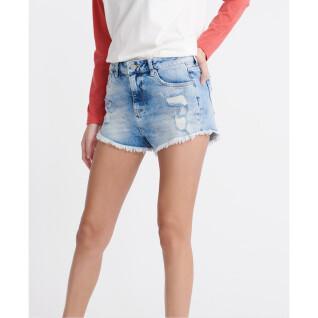 Women's ripped shorts Superdry