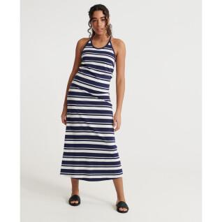 Striped long dress for women Superdry Summer