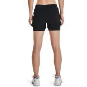 Women's 2-in-1 shorts Under Armour Iso-Chill Run