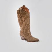 Suede boots woman Bronx New-Kole Western