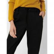 Women's trousers Only Poptrash suede