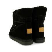 Women's boots Gioseppo d'hiver noires à lacets