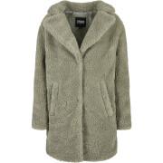Women's coat Urban Classics oversized sherpa- large sizes
