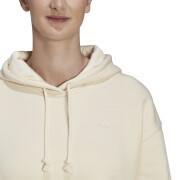 Women's long hooded sweatshirt adidas ALL SZN