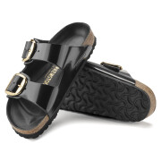 Women's sandals Birkenstock Arizona Big Buckle Natural Leather Patent
