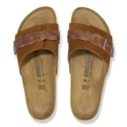 Women's sandals Birkenstock Oita Braided Suede Leather