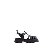 Leather sandals woman Bronx Groovy