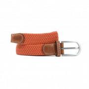 Elastic braided belt for women Billybelt Terracotta