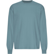 Oversized long-sleeve T-shirt Colorful Standard Organic Stone Blue