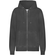 Zip-up hoodie Colorful Standard Classic Organic Faded Black