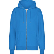 Zip-up hoodie Colorful Standard Classic Organic Pacific Blue