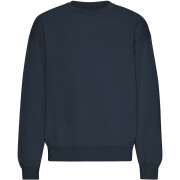 Oversized round-neck sweatshirt Colorful Standard Organic Marine Blue