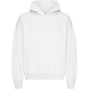 Oversized hooded sweatshirt Colorful Standard Organic Optical White