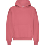 Oversized hooded sweatshirt Colorful Standard Organic Raspberry Pink