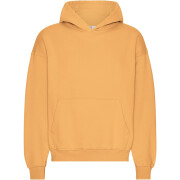 Oversized hooded sweatshirt Colorful Standard Organic Sandstone Orange