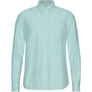 Button-down shirt Colorful Standard Organic Teal Blue