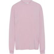 Long sleeve T-shirt Colorful Standard Organic oversized faded pink