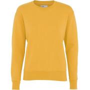 Women's round neck sweater Colorful Standard Classic Organic burned yellow