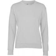 Women's round neck sweater Colorful Standard Classic Organic limestone grey