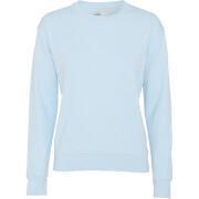 Women's round neck sweater Colorful Standard Classic Organic polar blue