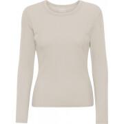 Women's long sleeve ribbed T-shirt Colorful Standard Organic ivory white