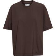 Women's T-shirt Colorful Standard Organic oversized coffee brown