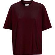 Women's T-shirt Colorful Standard Organic oversized oxblood red