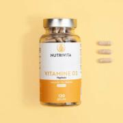 Food supplement vitamin d3 - 120 capsules Nutrivita