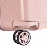 Trolley suitcase trunck 4 double wheels Delsey Turenne 73 cm