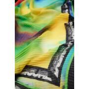 Pleated rectangular scarf for women Desigual Tie and dye