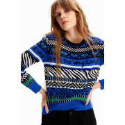 Women's frilled sweater Desigual