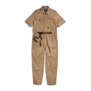 Women's short-sleeved jumpsuit G-Star Army