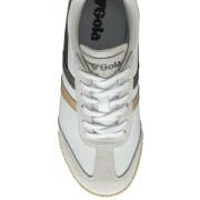 Leather sneakers for women Gola Harrier Trident