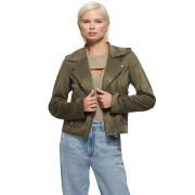 Leather jacket woman Guess Es Monica
