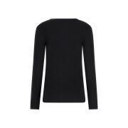 Women's long-sleeved round-neck T-shirt Guess Leo Triangle