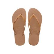 Women's flip-flops Havaianas Slim Glitter