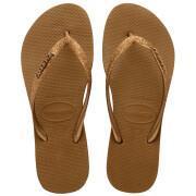 Women's flip-flops Havaianas Slim Flatform Sparkle