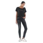 Women's slim jeans Le Temps des cerises Acya pulp N°1