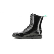Women's patent boots Kickers Meetickzip