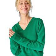 Women's cashmere blend sweater Le Temps des cerises Martie